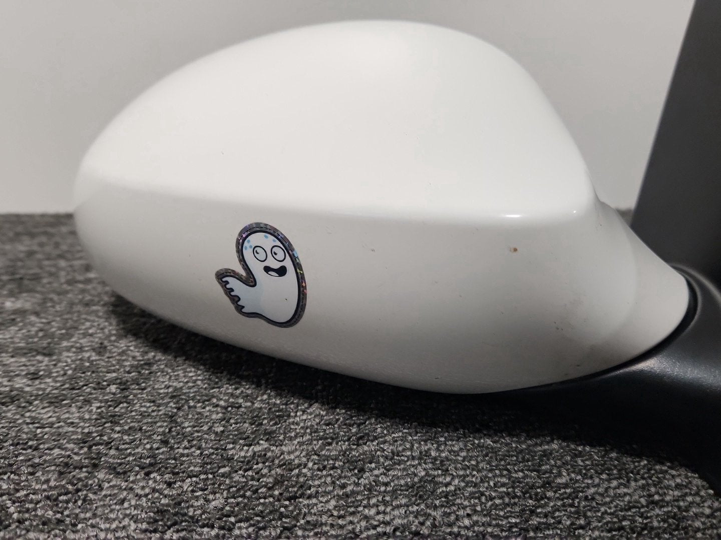 BMW 116d E87 Hatchback Genuine Front Right Door Wing Mirror in Alpine White
