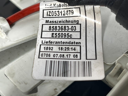16-22 BMW X1 F48 ENGINE SUPPLY MODULE WIRING HARNESS 8583683