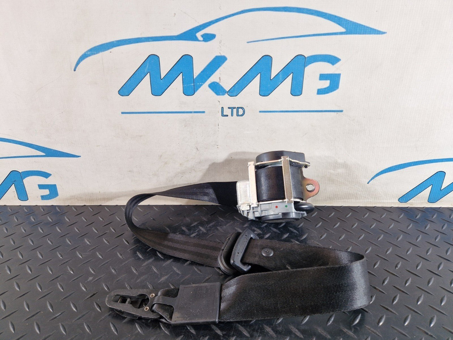 10-15 AUDI Q7 4L FRONT LEFT PASSENGER SIDE SEATBELT 4L1857705D 8A0857732