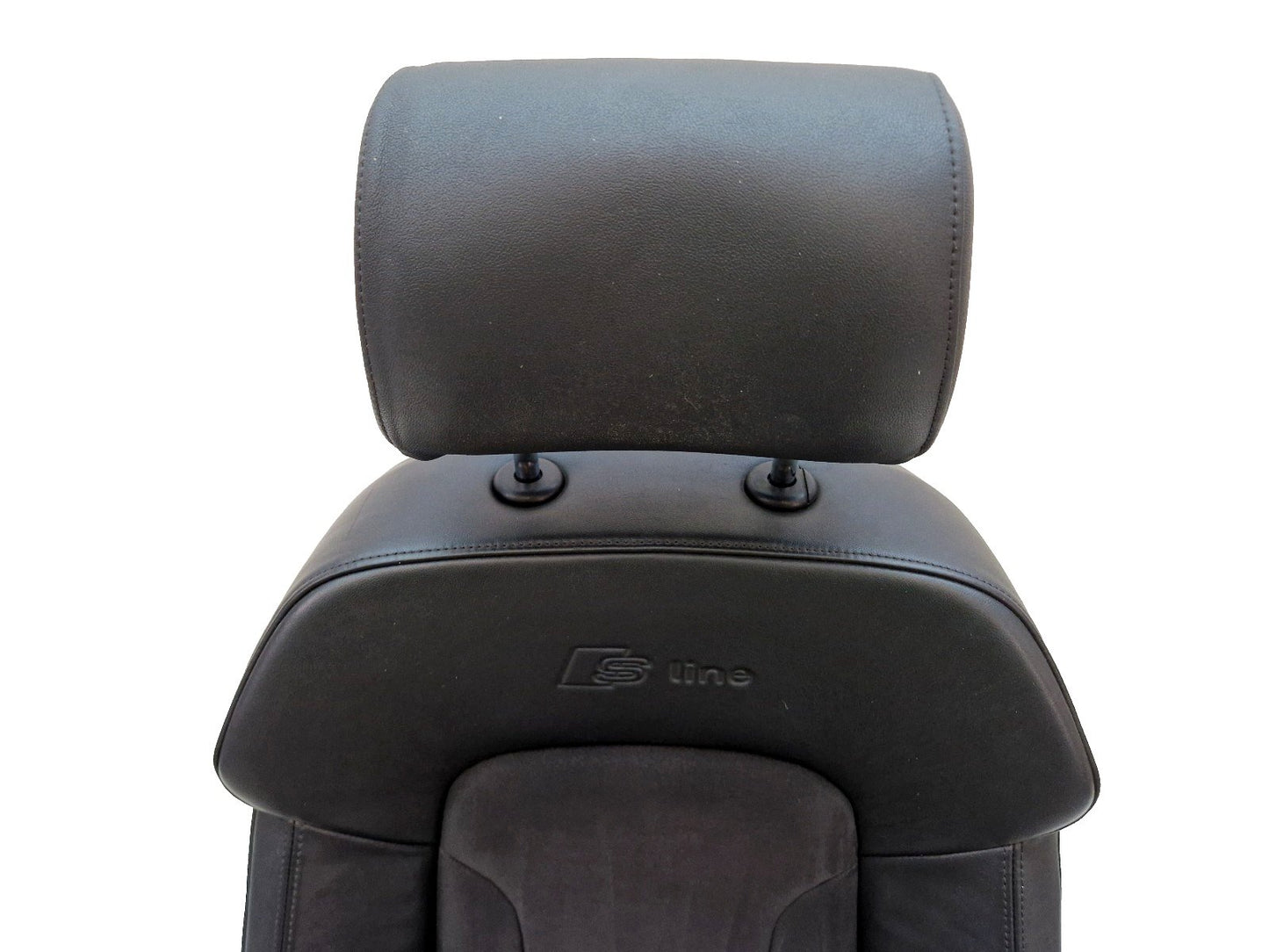 10-15 AUDI Q7 4L S LINE FRONT  PASSEGER SIDE HALF LEATHER ELECTRIC SEAT