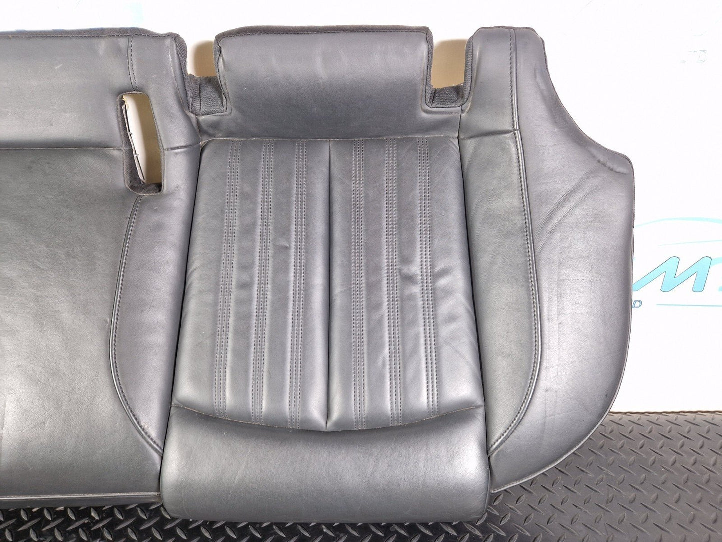 10-18 AUDI A7 4G S-LINE GENUINE REAR SEAT BENTCH BLACK LEATHER 4G8885375M