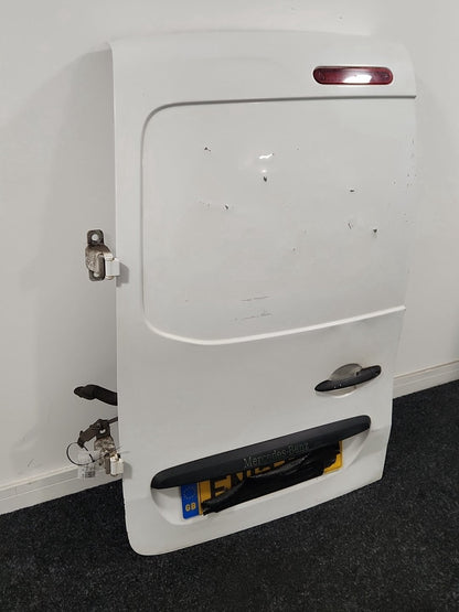 Mercedes Citan W415 Cargo Van Rear Left N/S Complete Door in Arctic White 9147