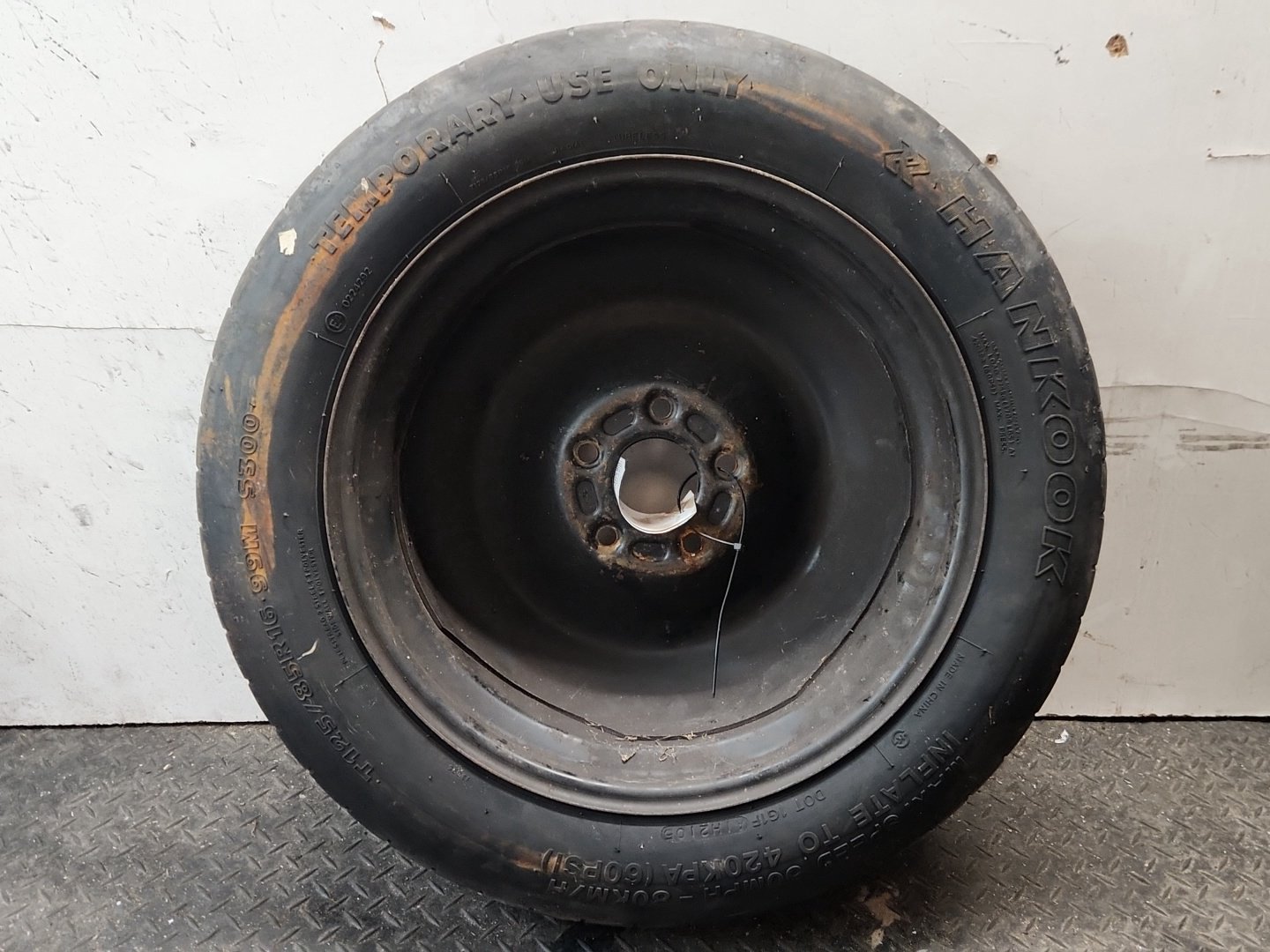 Ford C-Max MK1 FL (C214) MPV 16" Spare Wheel with Hankook Tyre 125/85/16