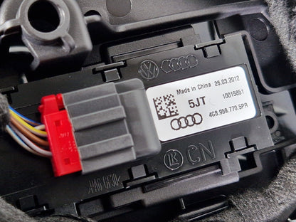 10-18 AUDI A7 4G S-LINE DRIVERS SIDE FRONT DOOR CARD 4G8867106