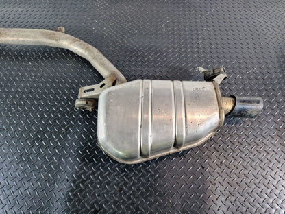 11-18 BMW 6 SERIES F13 GENUINE EXHAUST BACK BOX LEFT SIDE 7812394