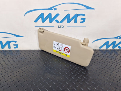 16-24 AUDI A5 F5 FRONT LEFT PASSENGER SIDE SUN VISOR 5G0010844A