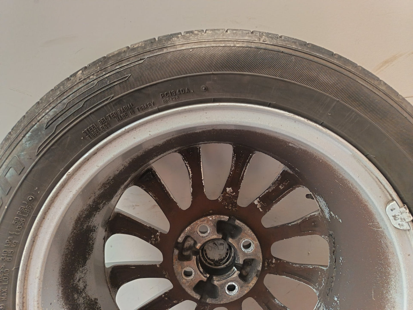 Vauxhall Corsa MK4 (E) (4500) 16" Alloy Wheel with Tyre 195/55/16 ~5mm