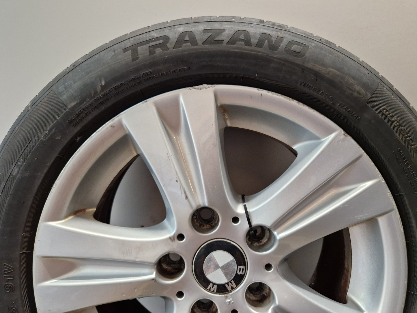 BMW 116i E87 16" Alloy Wheel with Tyre 205/55/16 ~5mm 6779696