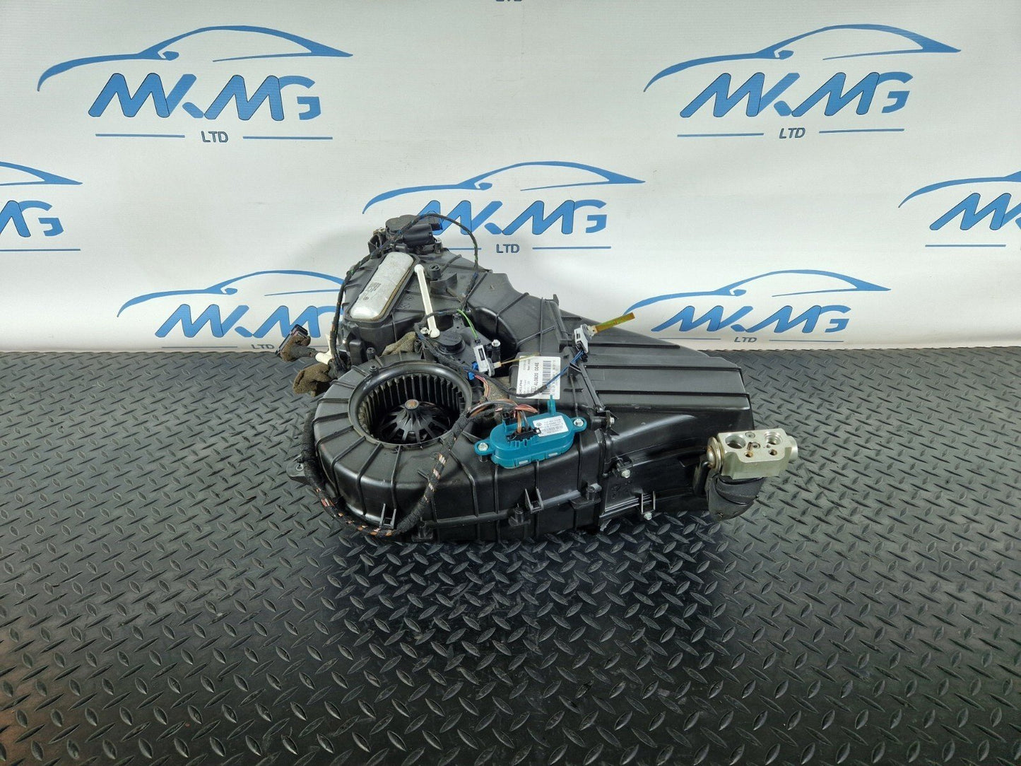 10-15 AUDI Q7 4L GENUINE INTERIOR REAR HEATER FAN BLOWER MOTOR BOX 4L0820004E