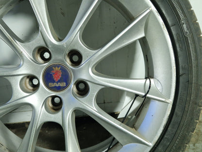 Saab 9-3 MK2 (440) 18" Alloy Wheel with Tyre ~7mm 225/45/18 12763042