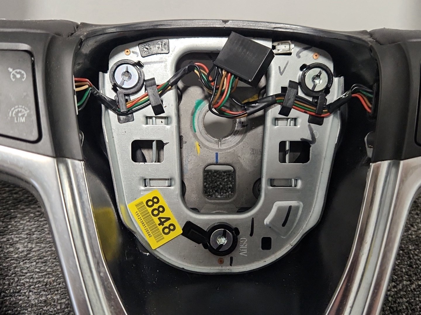 Vauxhall Mokka MK1 (G1U0) SUV Genuine Multifunctional Steering Wheel