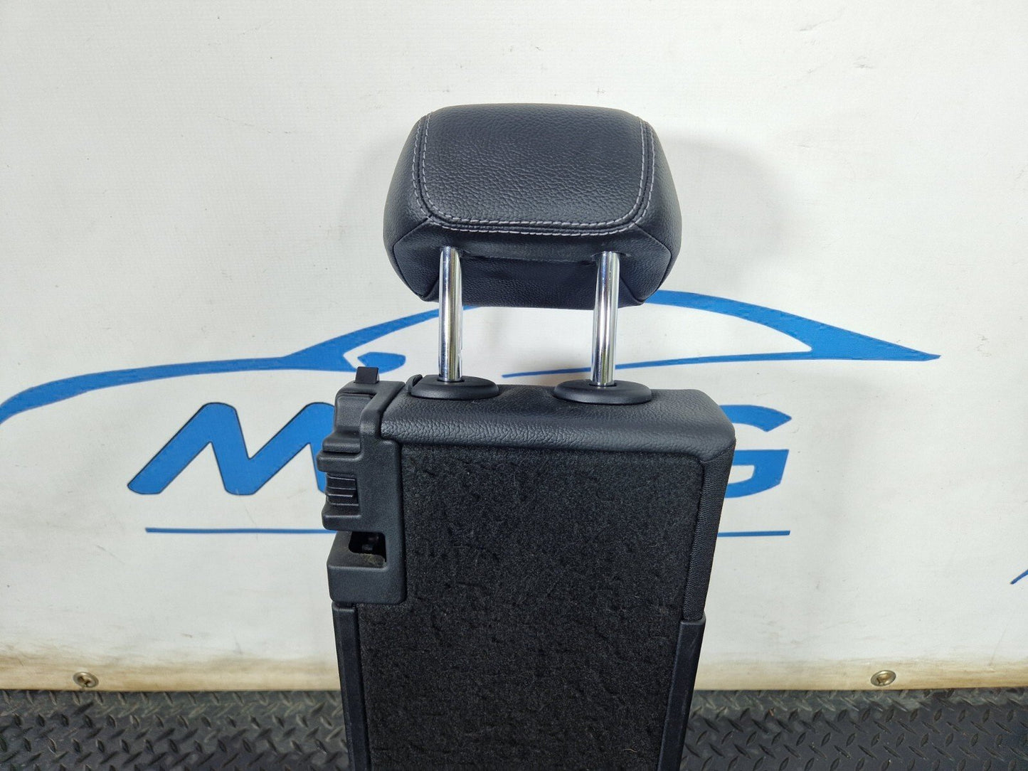 14-21 MERCEDES BENZ C CLASS W205 REAR BLACK LEATHER SEAT BACKREST & ARMREST