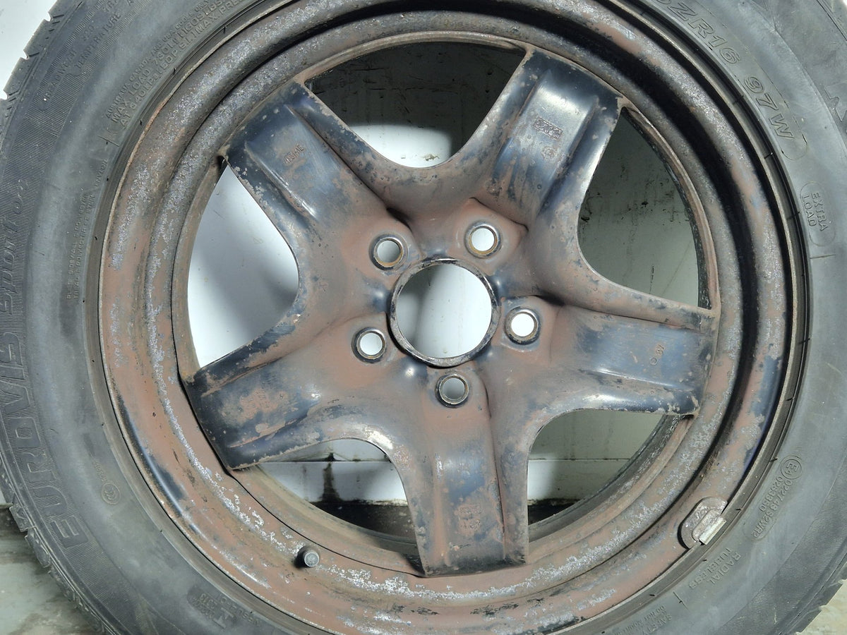 16" Steel Wheel with Roadstone Tyre ~6mm 215/55/16