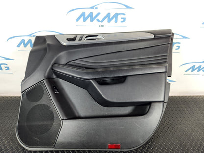 11-19 MERCEDES BENZ ML W166 OEM FRONT RIGHT O/S BLACK LEATHER DOOR CARD PANEL