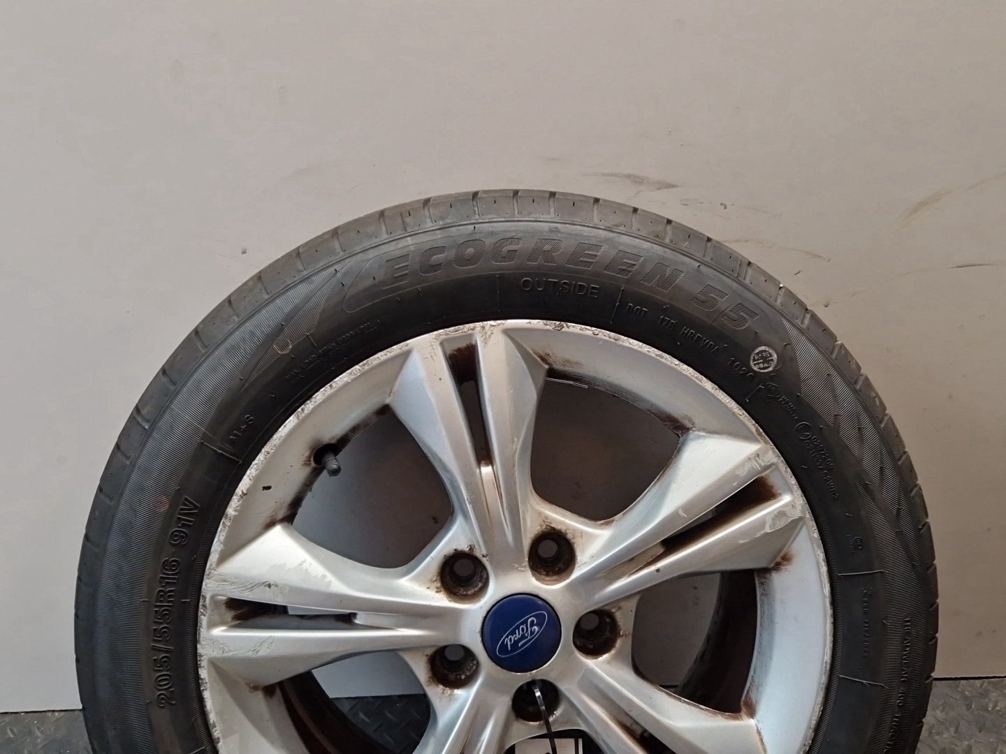 Ford Focus MK3 16" Alloy Wheel with Tyre 205/55/16 ~6mm CM5C-1007-AXA