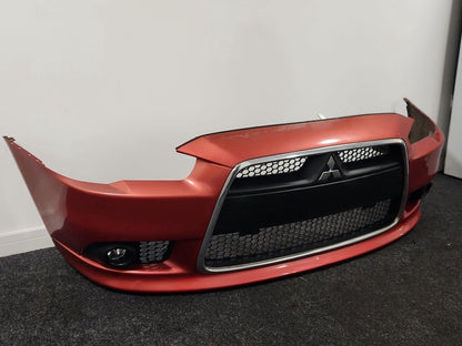 Mitsubishi Lancer MK5 (CX8A) Hatchback Genuine Complete Front Bumper in Red P26B