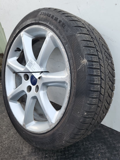Ford Grand C-Max MK2 (C344) 18" Alloy Wheel with Tyre 235/45/18 ~4mm AM5J1007BC