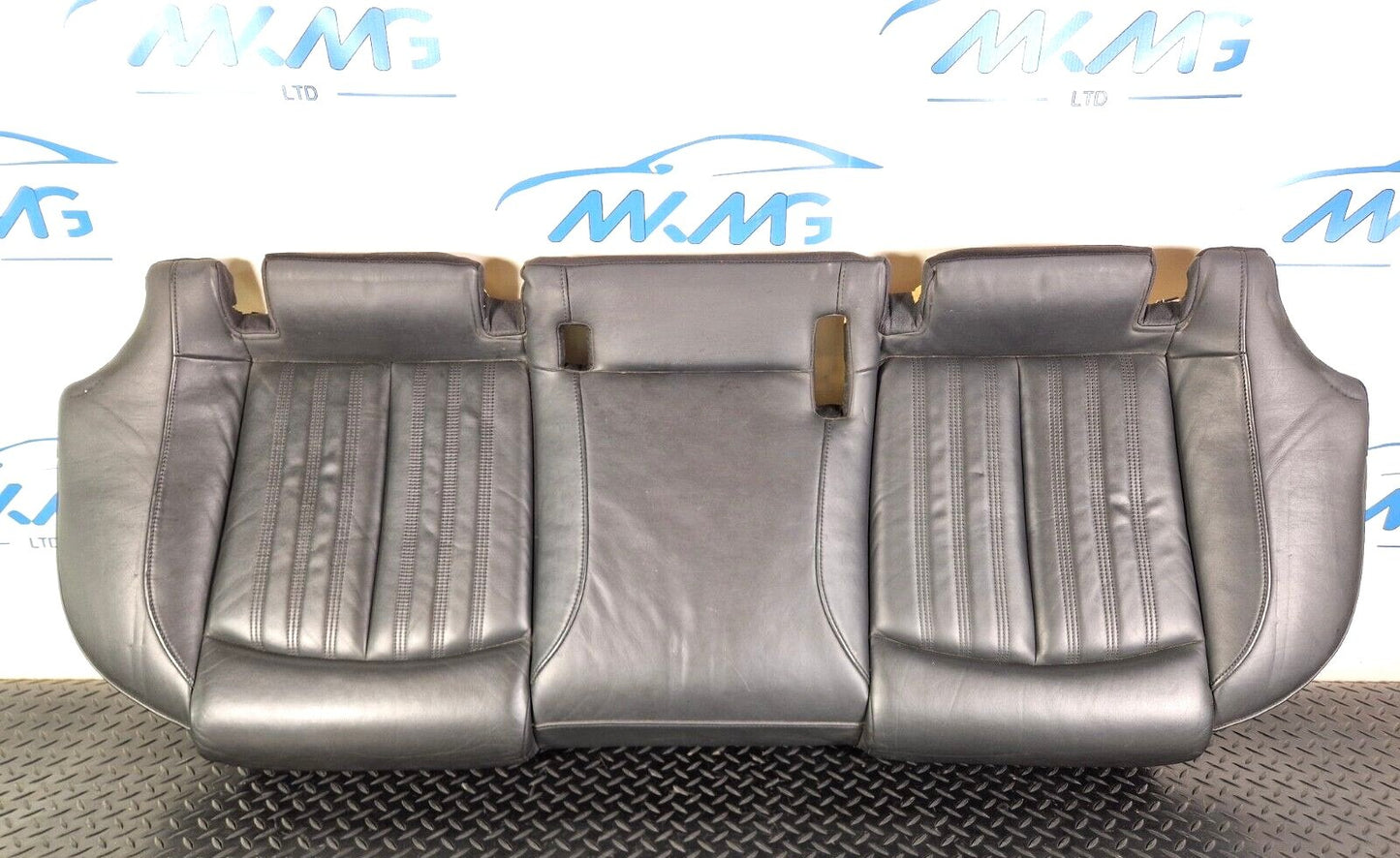 10-18 AUDI A7 4G S-LINE GENUINE REAR SEAT BENTCH BLACK LEATHER 4G8885375M