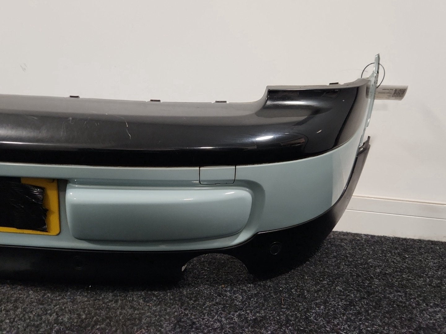 Mini Cooper Clubman R55 Estate Genuine Rear Bumper in Ice Blue B28