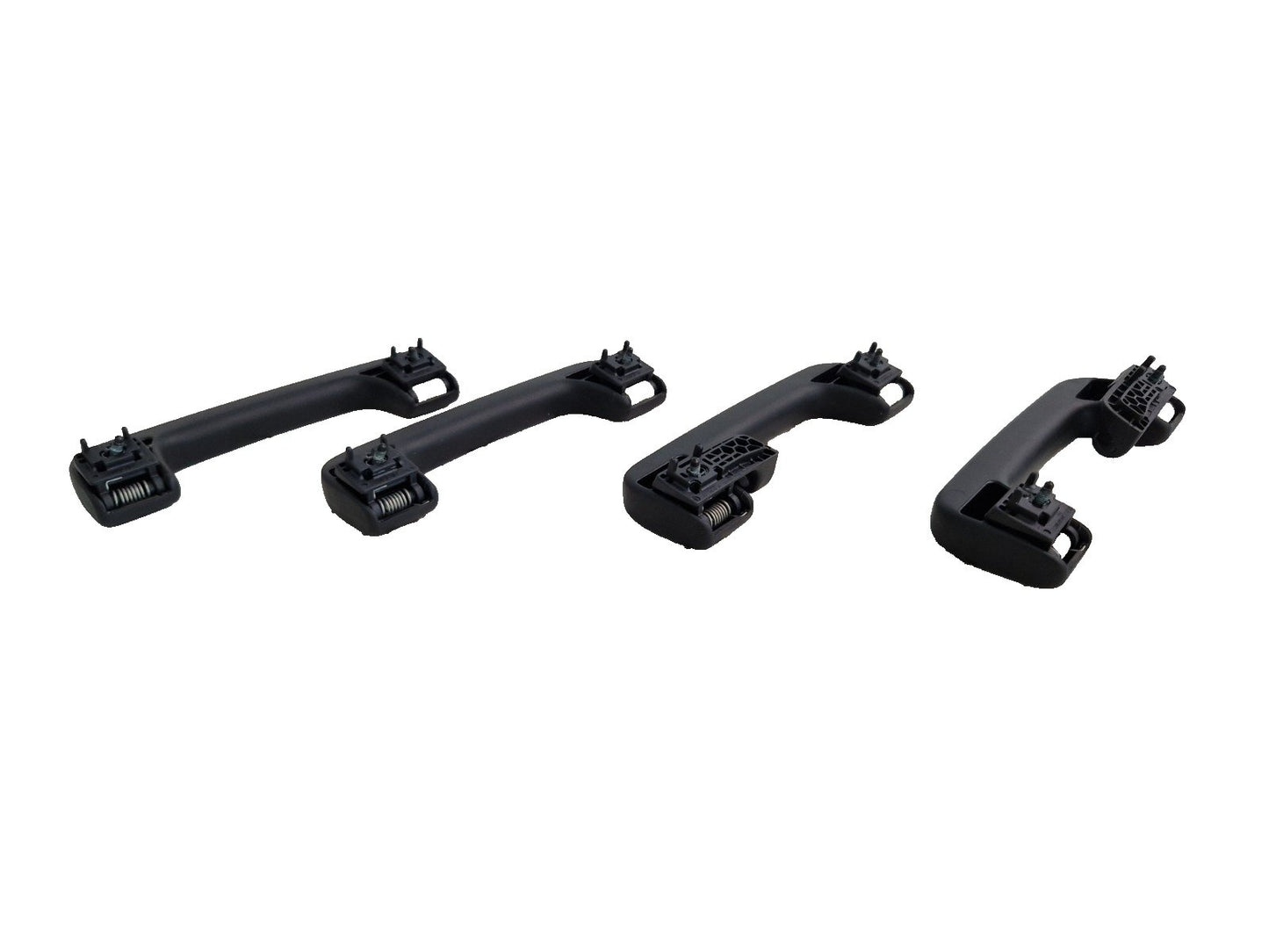 10-15 AUDI Q7 4L GENUINE SET OF 4 BLACK GRAB HANDLES 8P0857607K