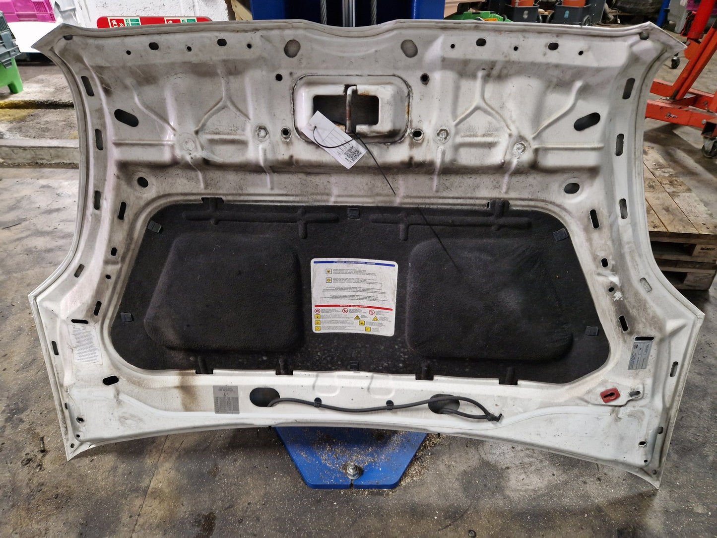 Vauxhall Combo MK3 (D) (61VO) Cargo Van Bonnet Hood Panel in White 5PU
