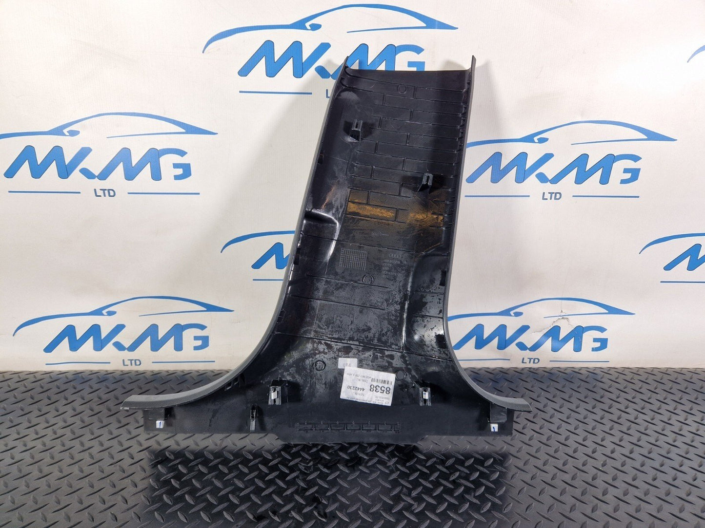 12-18 AUDI A6 C7 PASSENGER LEFT SIDE B-PILLER INTERIOR TRIM 4G0867239A