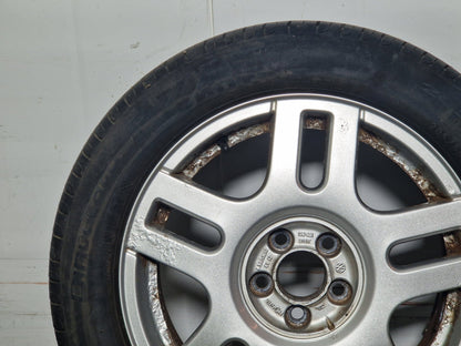 Volkswagen Golf V5 16" Alloy Wheel with Tyre 7mm 205/55/16 1J0601025F