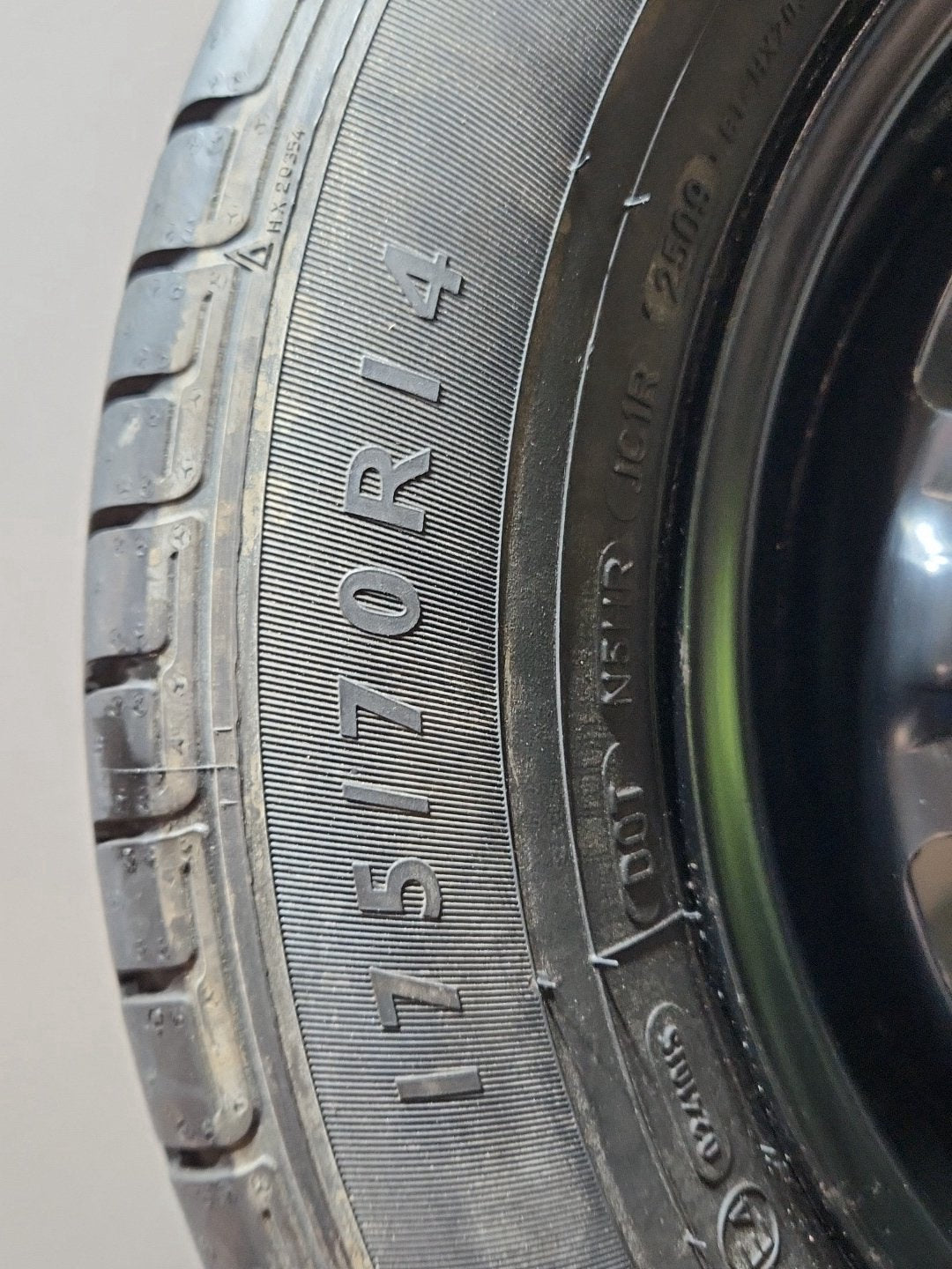 Seat Ibiza MK4 FL - 6J Hatchback 14" Spare Wheel with Tyre 175/70/14 6Q0601027R