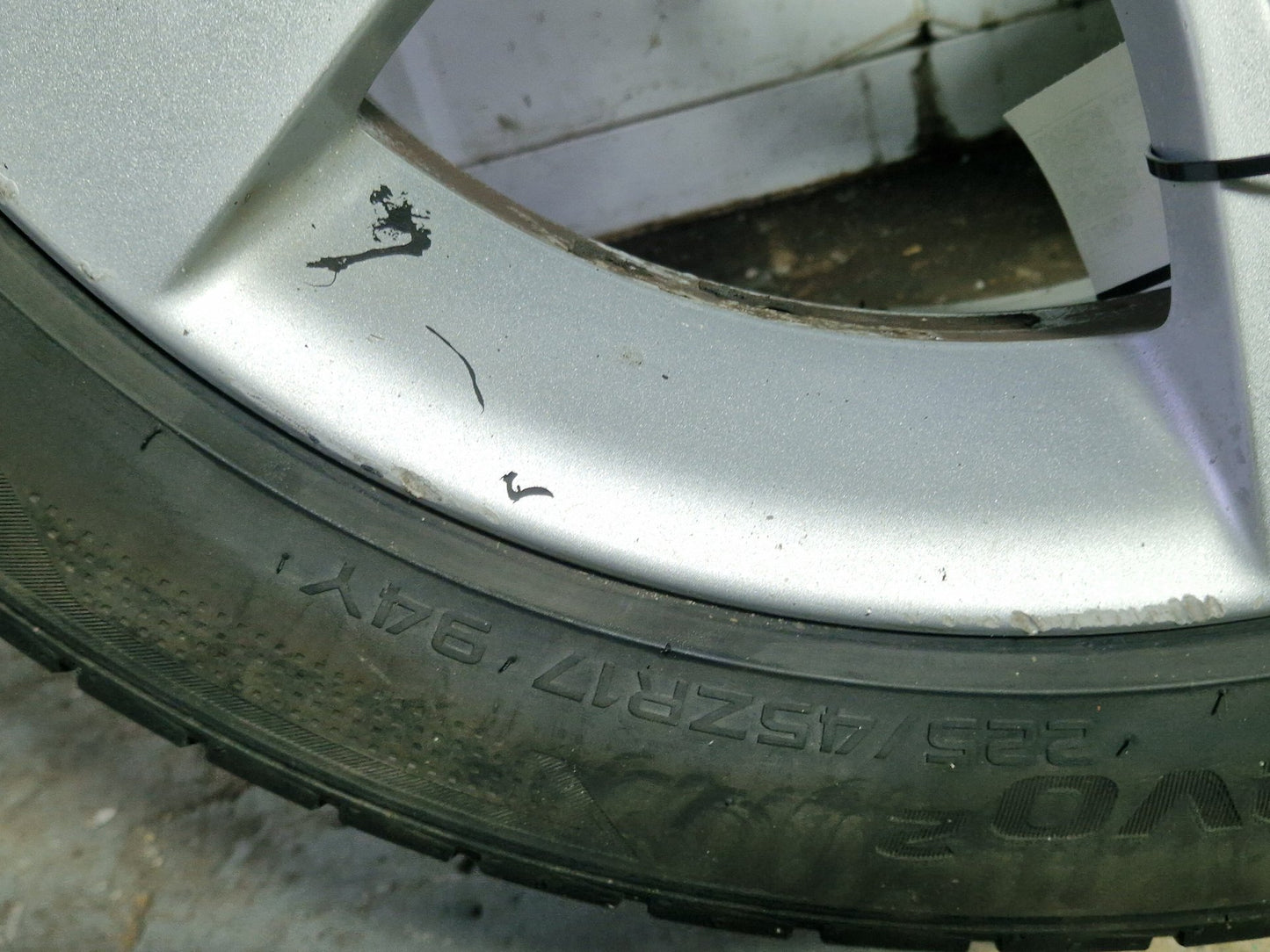 BMW 3 Series E90 17" Alloy Wheel with Tyre 225/45/17 ~2mm 6791479