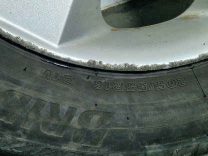 Honda FR-V MK1 16" Alloy Wheel with Tyre 6mm 205/55/16