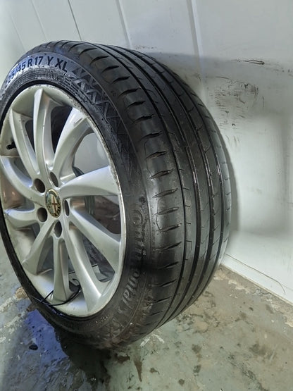 Alfa Romeo Giulietta MK3 17" Alloy Wheel with Tyre ~6mm 225/45/17 156093270