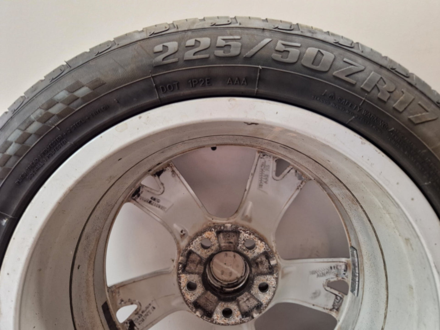 Audi A4 B9 Genuine 17" Alloy Wheel with Tyre 225/50/17 ~3mm 8W0601025K