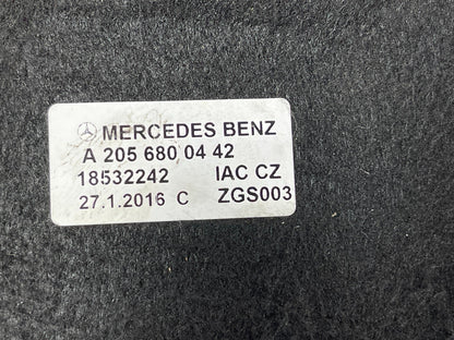 14-21 MERCEDES BENZ C CLASS W205 SALOON GENUINE BOOT LINER CARPET A2056800442