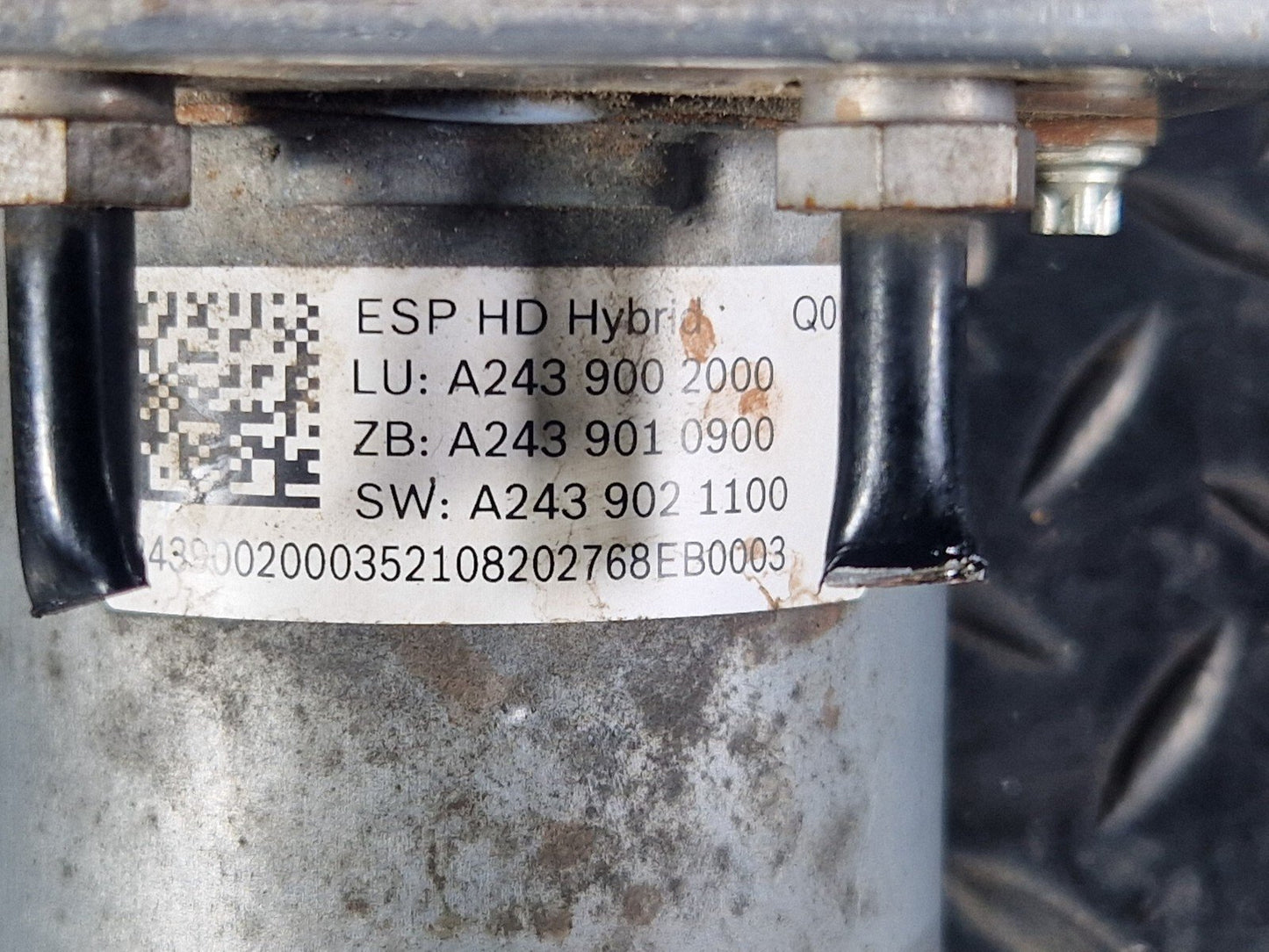 19-ON MERCEDES BENZ A CLASS EQ W177 ABS PUMP A2439010900 A2439002000