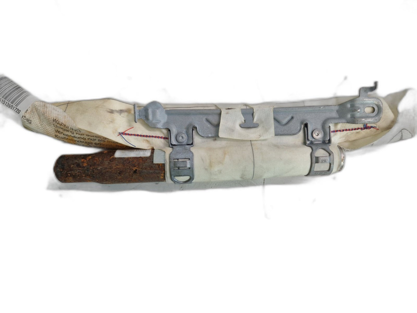 12-17 MERCEDES W176 DRIVER SIDE ROOF CURTAIN AI1R- BAG 1768600202