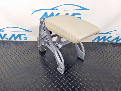 16-24 AUDI A5 F5 COUPE FRONT CENTRE CONSOLE BEIGE LEATHER ARM REST 8W0864283A