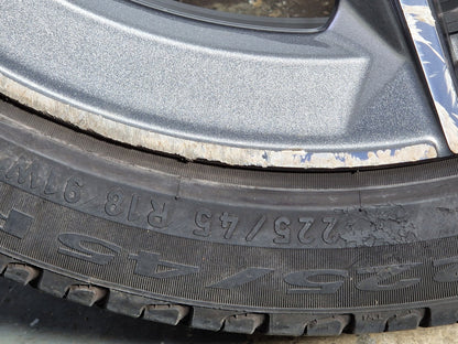 Mercedes-Benz A-Class W177 18" Alloy Wheel with Tyre 225/45/18 ~4mm A1774011500