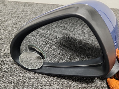 Vauxhall Corsa MK4(4500) Hatchback Front Left Door Wing Mirror in Blue GAN (176)