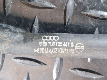 10-15 AUDI Q7 4L 3.0 DIESEL BREATHER VENT PIPE HOSE TUBE LINE 7L8122447G