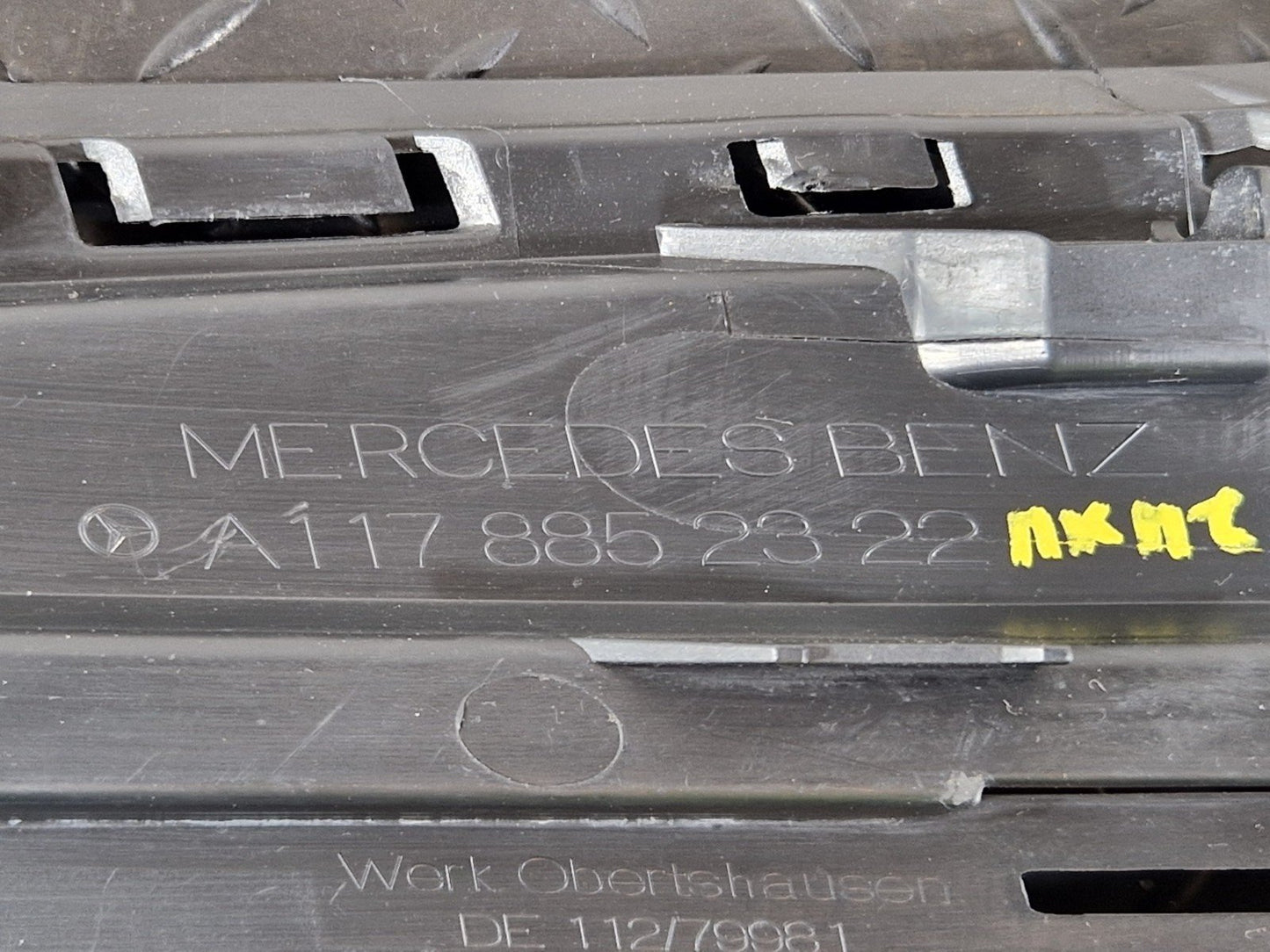 13-19 MERCEDES BENZ CLA C117 AMG RIGHT DRIVER SIDE FRONT BUMPER A1178852322