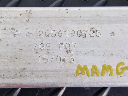 14-21 MERCEDES-BENZ C-CLASS C250D W205 OEM REAR TUNNEL BEAM BAR A2056190725