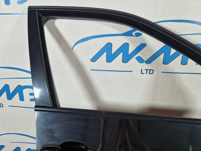 10-13 BMW X5 E70 LCI FRONT RIGHT DRIVER O/S COMPLETE DOOR BLACK 475
