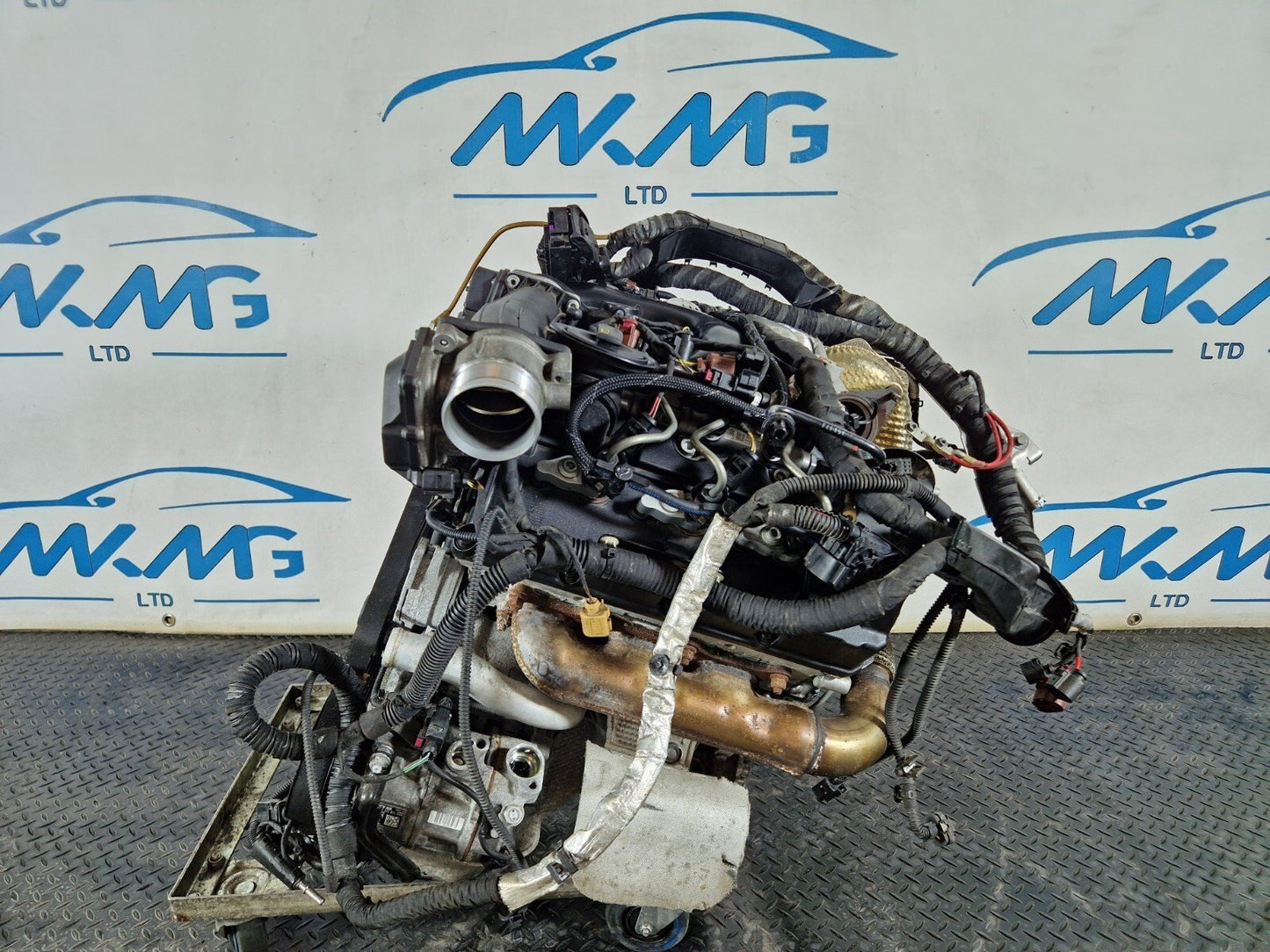 12-18 AUDI A6 C7 3.0TDI V6 CTCC GENUINE COMPLETE DIESEL ENGINE (PLUG&PLAY)
