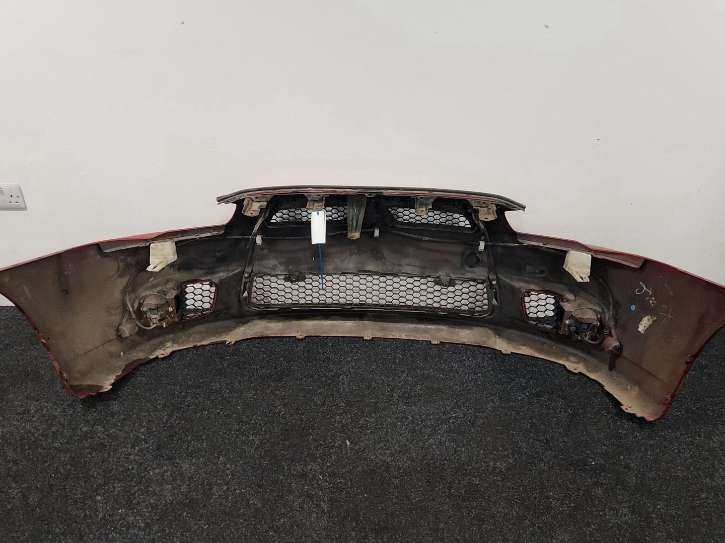 Mitsubishi Lancer MK5 (CX8A) Hatchback Genuine Complete Front Bumper in Red P26B
