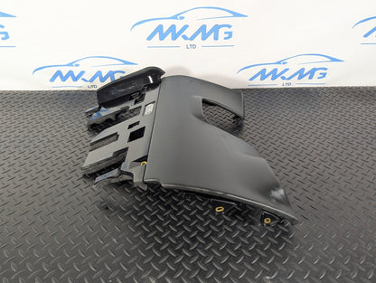 10-17 AUDI A8 4H DASHBOARD LOWER STEERING COLUMN COVER TRIM 4H285700638