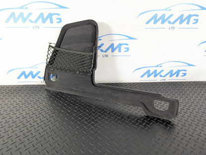 10-17 AUDI A8 4H REAR LEFT NSR BOOT SIDE LOWER CARPET PANEL 4H0863887B