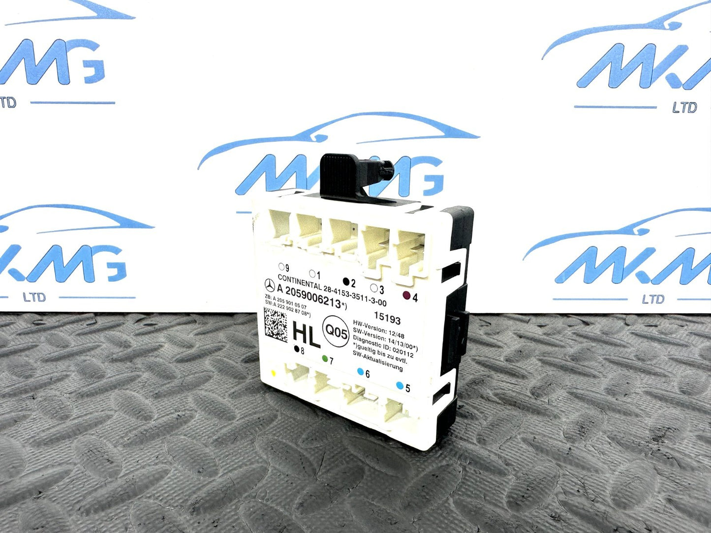 14-21 MERCEDES BENZ C300 W205 REAR PASSANGER DOOR CONTROL UNIT A2059006213