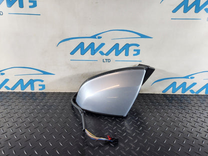 16-20 AUDI Q7 4M GENUINE FRONT LEFT N/S WING MIRROR POWER FOLD IN SILVER LZ7G