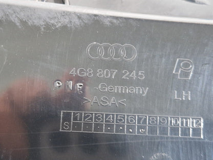 10-18 AUDI A7 4G S-LINE GENUINE FRONT LEFT BUMPER COVER 4G8807245