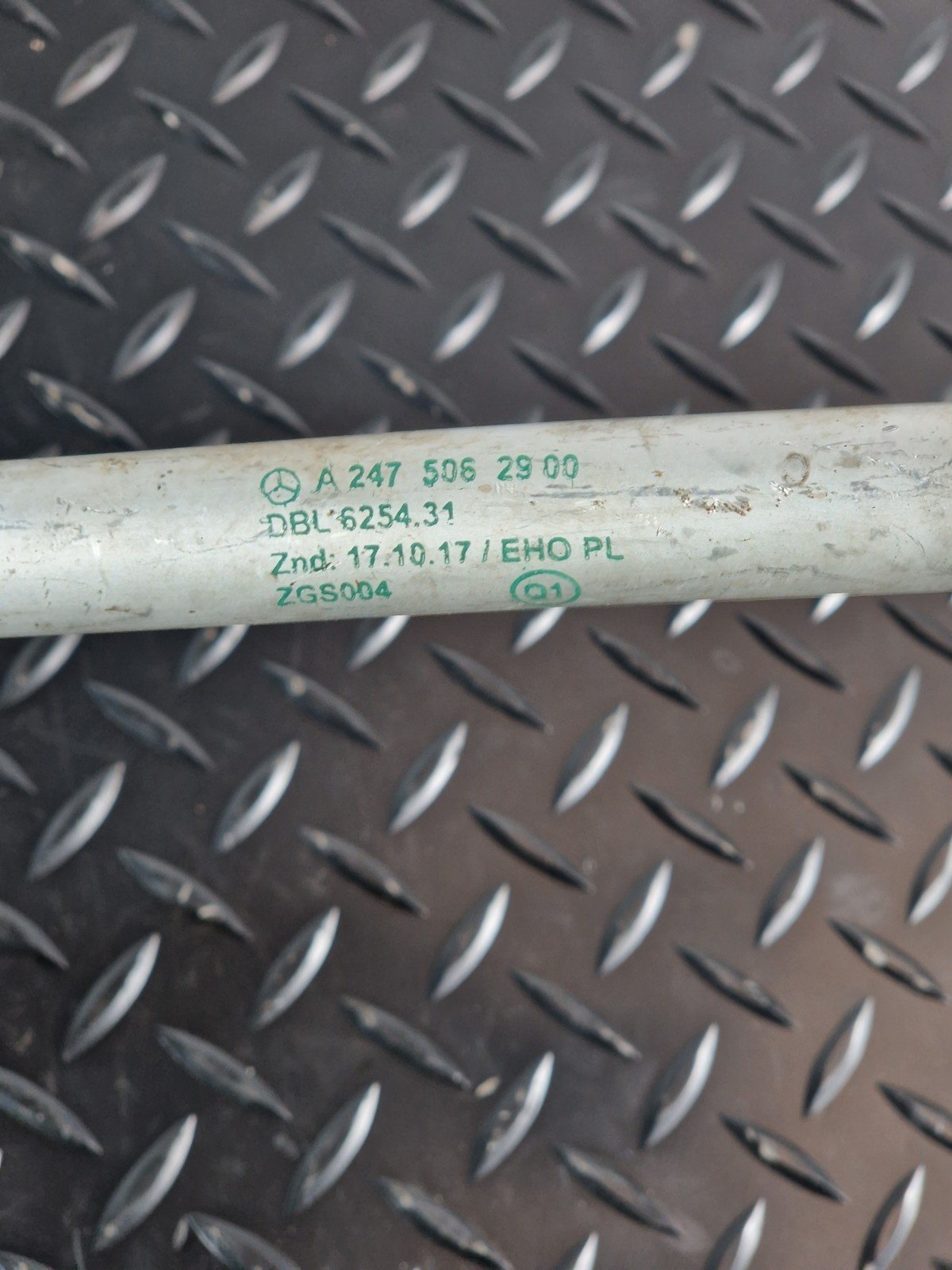 MERCEDES W177 W247 HEATER WATER COOLING COOLANT PIPE HOSE LINE A2475062900